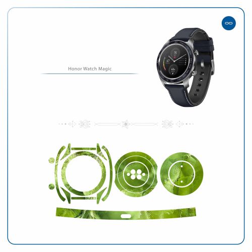Honor_watch magic_Green_Crystal_Marble_2